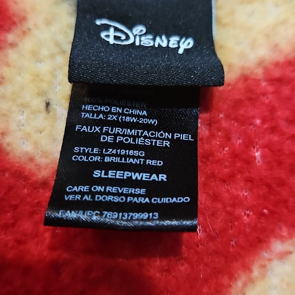 Disney Winnie The Pooh Lounge Top Size 3X - Picture 7 of 10